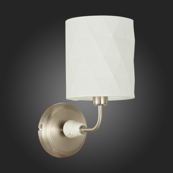 SLE107801-01 Светильник настенный Никель/Белый E14 1*40W MILI