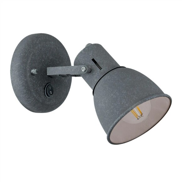 Спот настенный Arte Lamp A1677AP-1GY JOVI под лампу 1xE14 40W