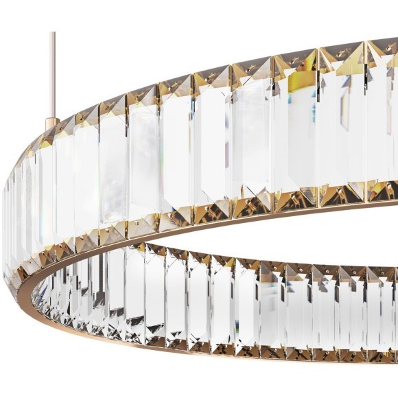 10135/1000 Gold Подвесной светильник LOFT IT Crystal ring