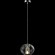 Светильник подвесной Crystal Lux BELEZA SP1 E CHROME