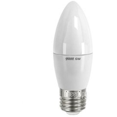 LD33216 Лампа Gauss Elementary светодиодная свеча 6W E27 2700K 1/10/50