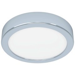 900639 Накладной светильник FUEVA 5, 11W (LED), 3000K, IP44, ?160, сталь, хром / пластик, белый