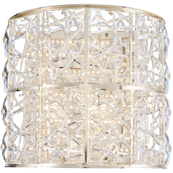 5071/32WL HALL ODL24 493 золото/прозрачный/металл/хрусталь/стекло Бра LED 15W 3700K VERSION