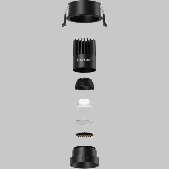 Стекло для пылевлагозащиты IP44 для светильников серии Dip Glass001-D35