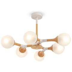 Люстра потолочная Freya FR5105CL-06W Amy под лампы 6xE27 60W