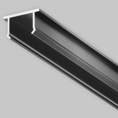 Maytoni Exility X TRA239DC-1B Декоративная черная заглушка лицевой части трека, 100см, 1000x16x10мм, только для шинопроводов серии Exility X