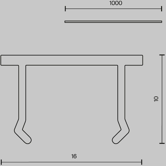 Комплектующие для трековой системы Technical TRA239DC-1B