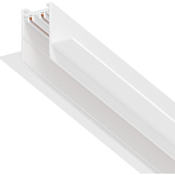 Белый магнитный шинопровод 2 метра, в ГКЛ 12.5 мм Teta Pro Lightstar 505226