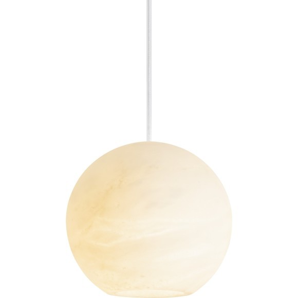 FR5592PL-01BS1 Подвесной светильник с алебастровыми плафоном 100мм, лампа G4 220В 3Вт 3000К 200лм в комплекте, Freya Pietre