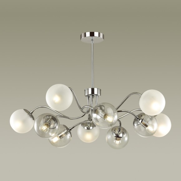 Люстра на штанге E14 10*40W 220V CANDICE 4554/10C