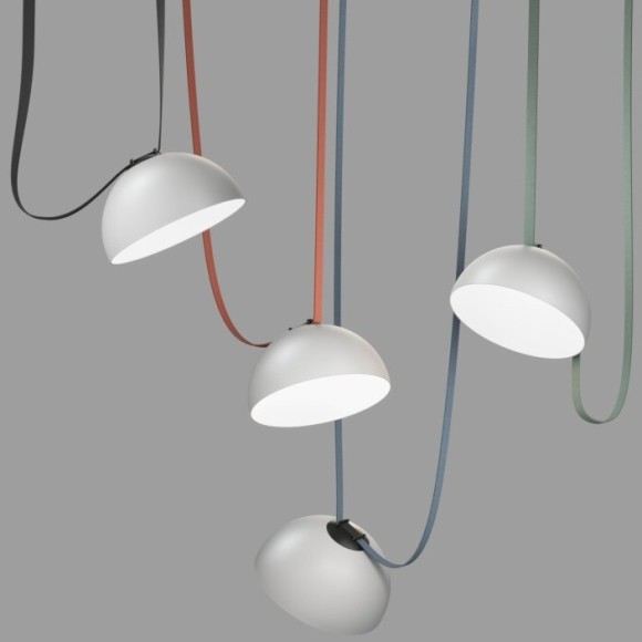 DK5562-WH+BK Светодиодный светильник для трека-ремня серии Denkirs Belty 48V, 28W, RA90, 120°, 4000K