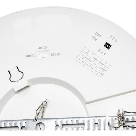 Светильник Sonex LED 24Вт 3000/4000/6500К D300 IP44 CCT/датчик движения NEBULA WHITE 7790/24L