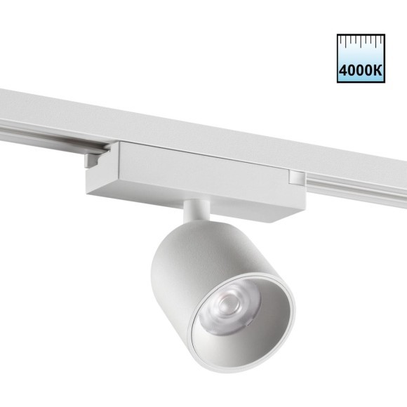 359810 Белый светодиодный однофазный трехжильный трековый светильник 10Вт 882Лм 4000К 32° CRI≥90 180-265V IP20 Novotech SOLETTE 359810 Белый светодиодный однофазный трехжильный трековый светильник 10Вт 882Лм 4000К 32° CRI≥90 180-265V IP20 Novotech SOLETTE
