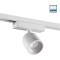 359810 Белый светодиодный однофазный трехжильный трековый светильник 10Вт 882Лм 4000К 32° CRI≥90 180-265V IP20 Novotech SOLETTE