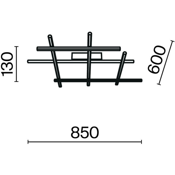 Потолочный светильник Maytoni MOD278CL-L50G3K