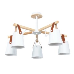 Люстра потолочная Arte Lamp A7032PL-5WH Thomas под лампы 5xE27 60W Люстра потолочная Arte Lamp A7032PL-5WH Thomas под лампы 5xE27 60W