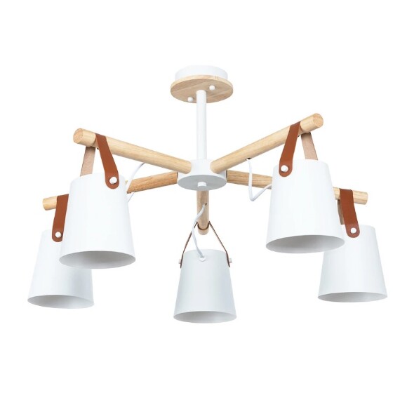 Люстра потолочная Arte Lamp A7032PL-5WH Thomas под лампы 5xE27 60W Люстра потолочная Arte Lamp A7032PL-5WH Thomas под лампы 5xE27 60W
