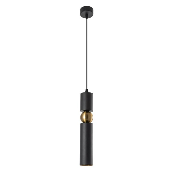 Подвесной светильник цилиндр Arte Lamp A3162SP-1BK RAN под лампу 1xGU10 50W