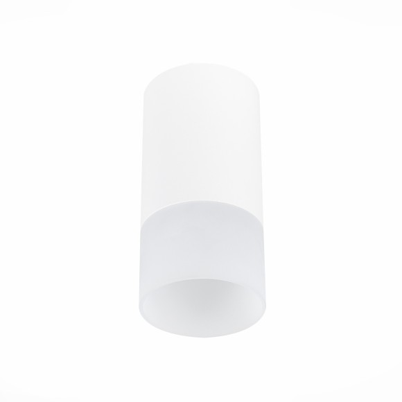 ST100.512.01 Светильник потолочный Белый GU10 1*50W IP20 D64xH131 220V Без ламп Накладные светильники