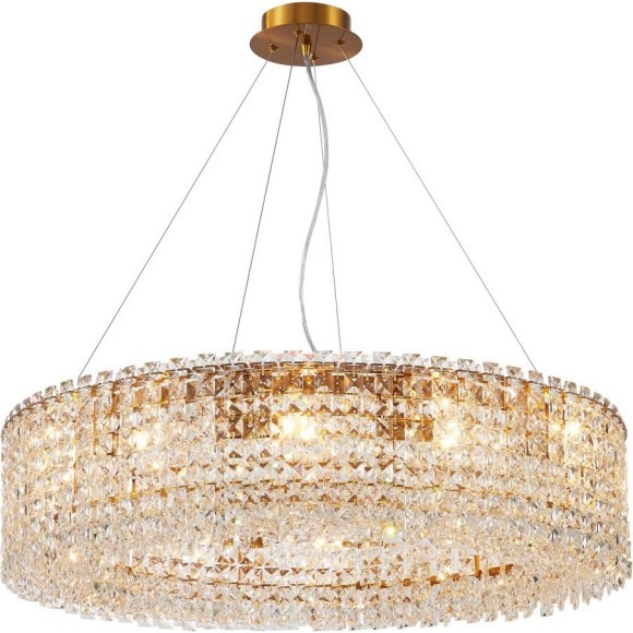 Люстра подвесная хрустальная 2179/05/12P Stilfort, серия Delone