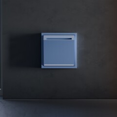 VLS002615 Накладка для выключателя питания карточного для отелей синего джинсового цвета VOLTUM S70 (деним)