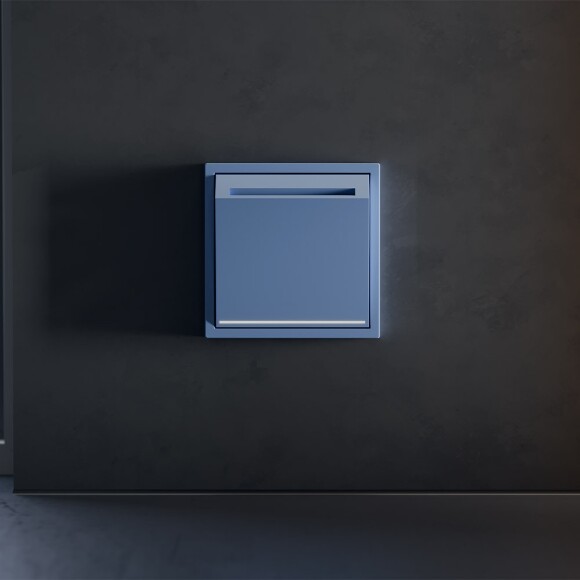 VLS002615 Накладка для выключателя питания карточного для отелей синего джинсового цвета VOLTUM S70 (деним)