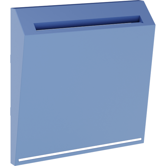 VLS002615 Накладка для выключателя питания карточного для отелей синего джинсового цвета VOLTUM S70 (деним)