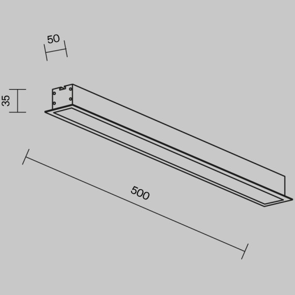 Линейный светильник Technical LL313010