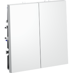 VLS020502 Перекрестный переключатель встраиваемый двухклавишный 10 ампер (2200 Ватт) белого матового цвета 10А (2200 Ватт) VOLTUM S70 (белый матовый) VLS020502 Перекрестный переключатель встраиваемый двухклавишный 10 ампер (2200 Ватт) белого матового цвета 10А (2200 Ватт) VOLTUM S70 (белый матовый)