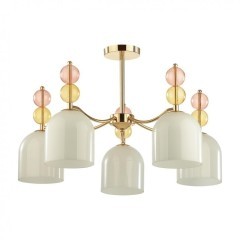 Люстра потолочная Lumion 4589/5C GILLIAN под лампы 5xE14 5*40W