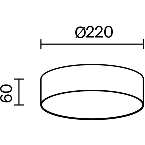 Потолочный светильник Technical C032CL-24W3K-RD-B
