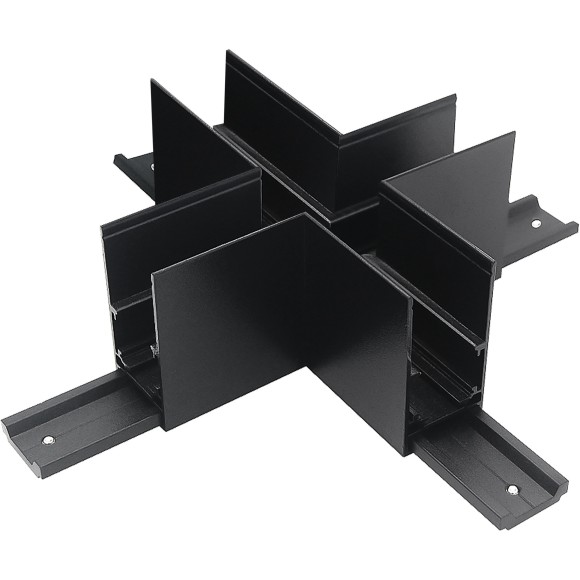 Lightstar Uno Pro 509187P Соединитель Х-образный к трекам (шинопроводам) 509027P/509037P Lightstar Uno Pro 509187P Соединитель Х-образный к трекам (шинопроводам) 509027P/509037P