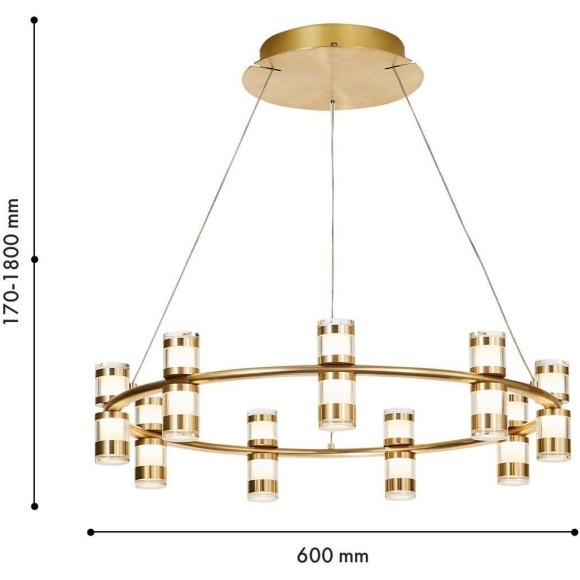 Подвесная люстра Ampullen 4323-9P Подвесная люстра Ampullen 4323-9P