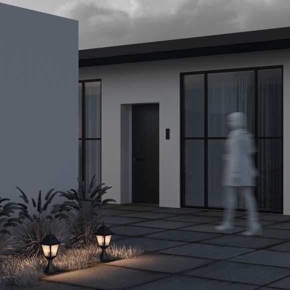 Уличный наземный светильник Maytoni O004FL-01B Abbey Road IP44 под лампу 1xE27 60W