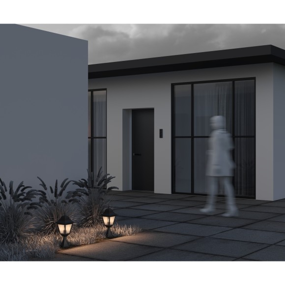 Уличный наземный светильник Maytoni O004FL-01B Abbey Road IP44 под лампу 1xE27 60W