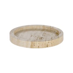 427249 MAROMANDIA Декоративный поднос L200, B200, H25, мрамор, бежевый 427249 MAROMANDIA Декоративный поднос L200, B200, H25, мрамор, бежевый