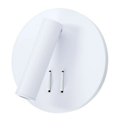 Спот светодиодный для чтения с выключателем Electra A8232AP-1WH Спот светодиодный для чтения с выключателем Electra A8232AP-1WH