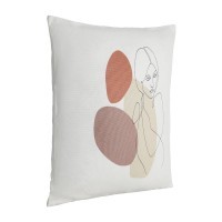 420008 Подушка декоративная CHEVERY, L450, B450, наволочка: 100% хлопок, разноцветный  наполнитель: 100% полиэстер