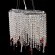 Хрустальная подвесная люстра Lumina Deco Aldonea LDP 7051-4 CHR