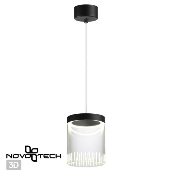 Подвесной светильник цилиндр Novotech 359008 Aura светодиодный LED 18W