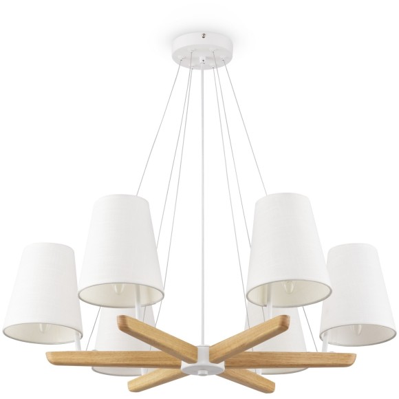 Люстра подвесная Freya FR8019PL-06W Arellano под лампы 6xE14 40W