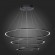 ST605.443.114 Светильник подвесной ST-Luce Черный/Белый LED 1*114W 4000K Подвесные светильники