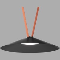 DK5568-BK Светодиодный светильник для трека-ремня серии Denkirs Belty 48V, 24W, RA90, 120°, 4000K