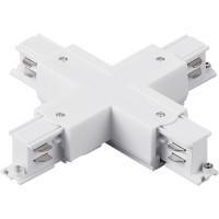 Соединение крестовое с подводом питания к треку 5040xx-(F)/(R) Quattro Lightstar 504146-FR