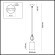 Подвесной светильник цилиндр Odeon Light 4657/1 OPIKA под лампу 1xE27 60W