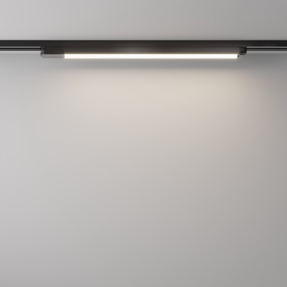 Однофазный двужильный светодиодный трековый светильник Maytoni Unity TR000-1-24W4K-B Basis 4000К 1900Лм CRI90+ 110° 24Вт