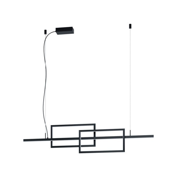 39797 EGLO PUEBLA Светодиодный диммируемый подвесной светильник LED, 32Вт, 3200Лм, 3000К, металл, пластик