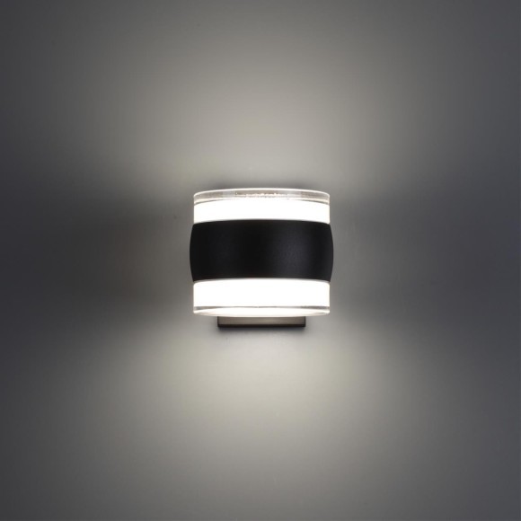 Уличный настенный светильник с переключателем цветовой температуры и влагозащитой IP65 Novotech LED 16W 100-240V 2700К/3200К/4000К ESTIMA 359720