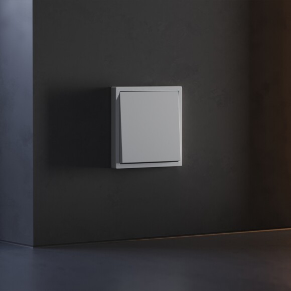 VLS000116 Клавиша для выключателя и переключателя одноклавишного серого цвета VOLTUM S70 (серый) VLS000116 Клавиша для выключателя и переключателя одноклавишного серого цвета VOLTUM S70 (серый)