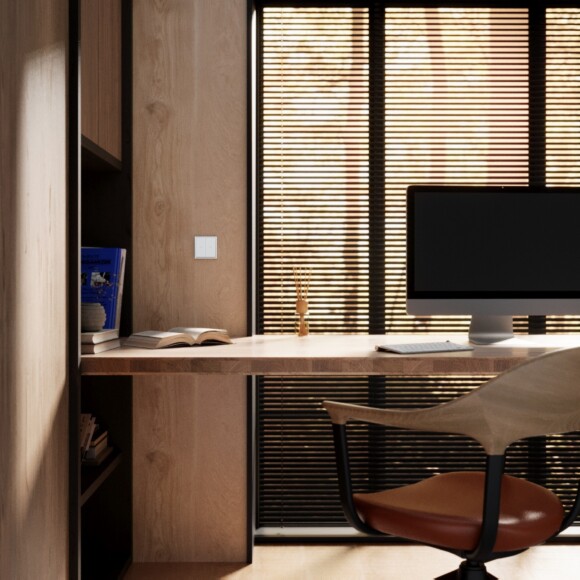 VLS020702 Выключатель для жалюзи звонкового типа для управления электроприводами белого матового цвета 10А (2200 Ватт) VOLTUM S70 (белый матовый)